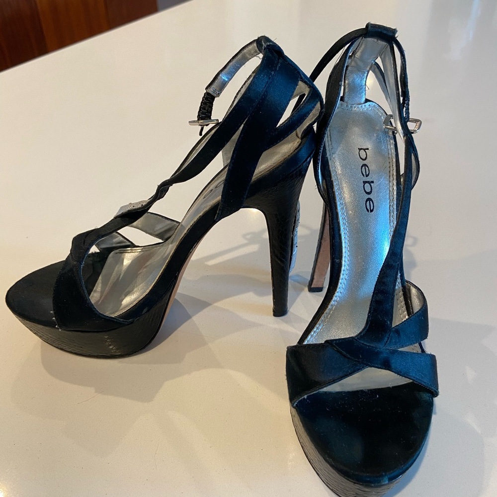 Bebe platform heels
